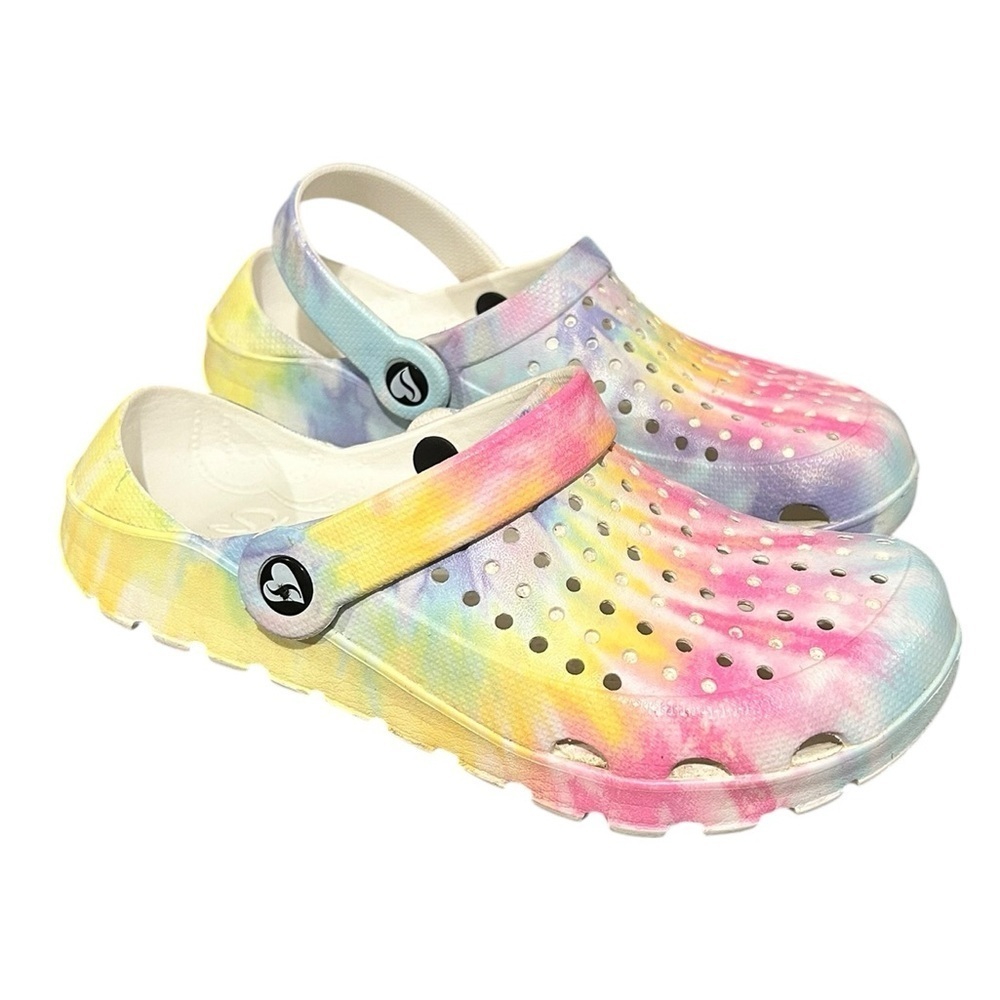 SKECHERS Cali Gear Clogs Mules Multicolor Women’s Size 7 VGC